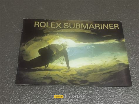 Rolex Submariner Booklet Set 4 Teilig 